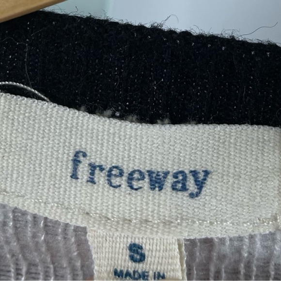 Freeway Small Wool Blend Tribal Hi-Low Knit Waterfall Cardigan Sweater Buttery - Picture 4 of 7